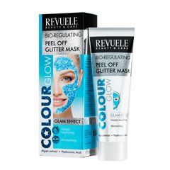 Revuele Color Glow Синя біорегулююча маска-плівка для обличчя 80 мл
