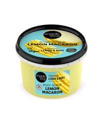 Organic Shop Скраб для тела Lemon Macaron Укрепляющий Лимон и Мята 250 мл