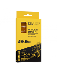 Revuele Hair Care Активні ампули для волосся з аргановою олією 8x5 мл