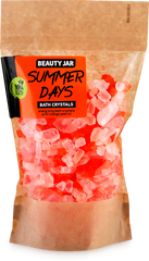 Beauty Jar Енергізуючі кристали для ванни з олією з апельсинових шкірок Summer Days 600 г
