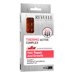 Revuele Термо активний комплекс для активації росту волосся в ампулах Відновлення + Ріст 8*5 мл