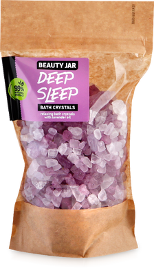 Beauty Jar Розслаблюючі кристали для ванни з лавандовою олією Deep Sleep 600 г