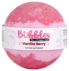 Bubbles Бомбочка для ванни дитяча Ваніль-ягода 115 г