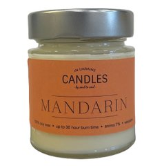 Hand Made Ароматизована свічка Mandarin 120г