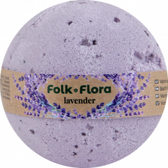 Folk&Flora Бомбочка для ванни Лаванда 130 г