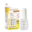 Revuele Nail Therapy Комплекс 3 в 1 швидко висихає тверде покриття та глянсовий блиск 10 мл