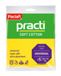 Paclan Тряпка Soft Cotton 34 x 35 см 5 шт