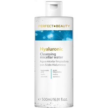 Мицеллярная вода очищающая для лица с гиалуроновой кислотой Perfect Beauty Farmona 500 мл
