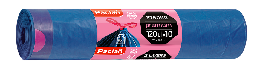 Paclan Мешки для мусора Premium 120 л
