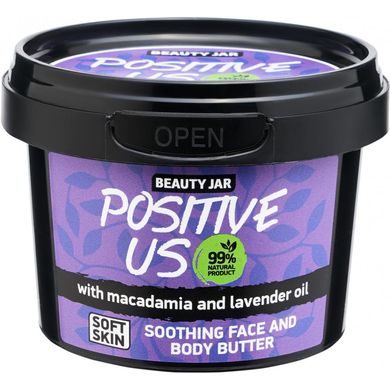 Beauty Jar Сливки для тела Positive Us 90 гр