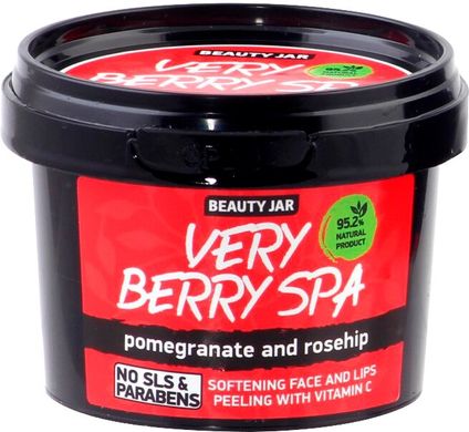 Beauty Jar Пілінг для обличчя та губ Very Berry Spa 120 гр