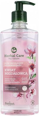 Herbal Care Міцелярна рідина для демакіяжу обличчя та очей Квітка Мигдалю 400 мл