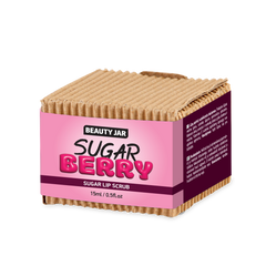 Beauty Jar Скраб для губ сахарный Сахарная ягода 15 мл