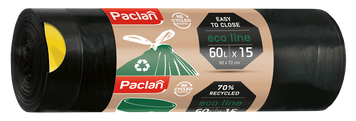 Paclan Мішки для сміття Eco Line 60 л 15 шт