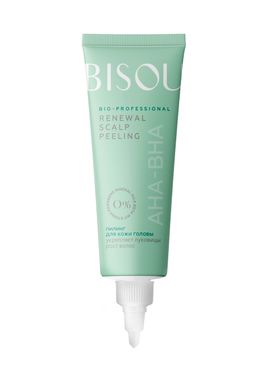 Bisou Bio-Professional Пілінг для шкіри голови з AHA та BHA кислотами 100 мл