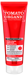Organic Naturally Professional Tomato Шампунь для волосся Турбо Об'єм 250мл