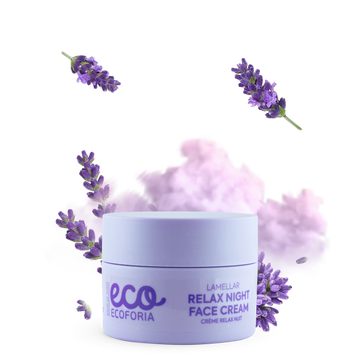 Ecoforia Lavender Clouds Ночной крем для лица Ламеллярный релакс 50мл