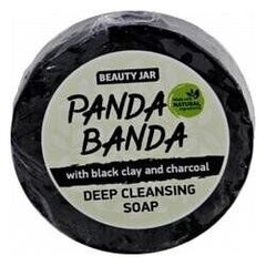 Beauty Jar Мыло очищающее с черной глиной и древесным углем Panda Banda 80 мл