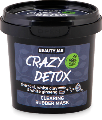 Beauty Jar Альгінатна маска що очищає для обличчя Crazy Detox 20 г