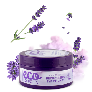 Ecoforia Lavender Clouds Патчи для глаз Осветляющие на 8 часов сна 60шт