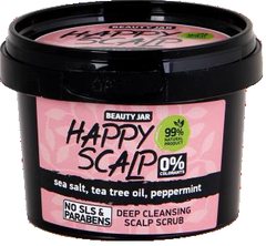 Beauty Jar Скраб очищающий для шкіри голови Happy Scalp 100 г
