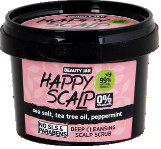 Beauty Jar Скраб очищающий для шкіри голови Happy Scalp 100 г
