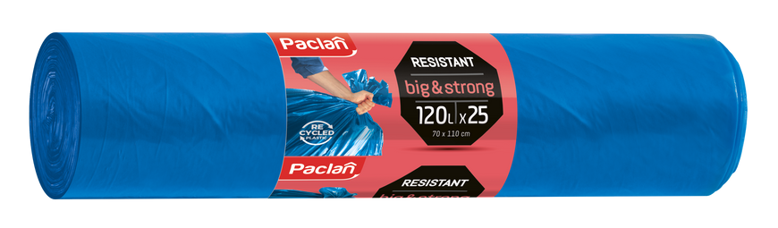 Paclan Мешки для мусора Big & Strong 120 л 25 шт