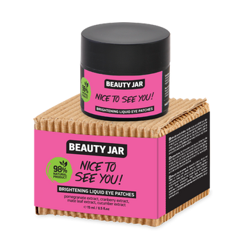 Beauty Jar Рідкі патчі навколо очей освітлюючі Nice To See You 15 мл