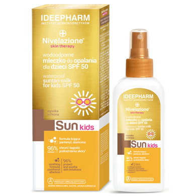 Nivelazione Skin Therapy Sun Дитяче водостійке молочко для засмаги SPF 50 150 мл