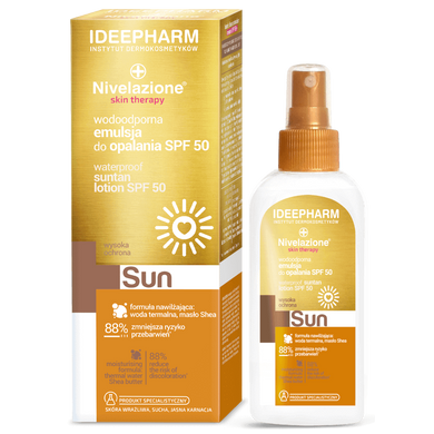 Nivelazione Skin Therapy Sun Водостойкая эмульсия для загара SPF 50 150 мл