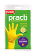 Paclan Перчатки резиновые размер M