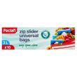 Paclan пакети із замком-застібкою 27 &times; 28 см, 3 л, 10 шт