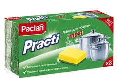 Paclan Губки для кухни Practi Maxi 3шт