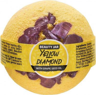 Beauty Jar Бомбочка для ванни Yellow Diamon 150 г