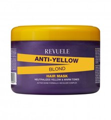 Revuele Anti Yellow Blond Маска для волос с эффектом антижелтизны 500 ml