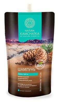 Natura Kamchatka Шампунь для волосся Даруй Тайги Миттєве зволожння та Досконалий догляд Дой-пак 500мл
