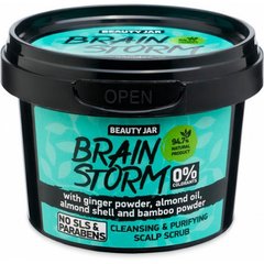 Beauty Jar Скраб-шампунь очищающий для кожи головы Brainstorm 100 мл