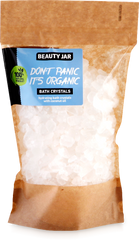 Beauty Jar Увлажняющие кристаллы для ванны с кокосовым маслом Don’t Panic it’s Organic 600 г