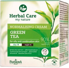 Herbal Care Нормализующий крем для лица Зеленый чай 50 мл