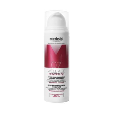 Ночной крем-концентрат Meddis Well Age Menopause Глубокая регенерация 50 мл