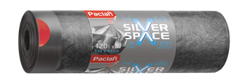 Paclan Мішки для сміття Silver Space 120 л х 8 шт