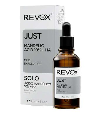 Revox B77 Just Сироватка для обличчя з гіалуроновою та міндальною кислотою 10% 30 мл