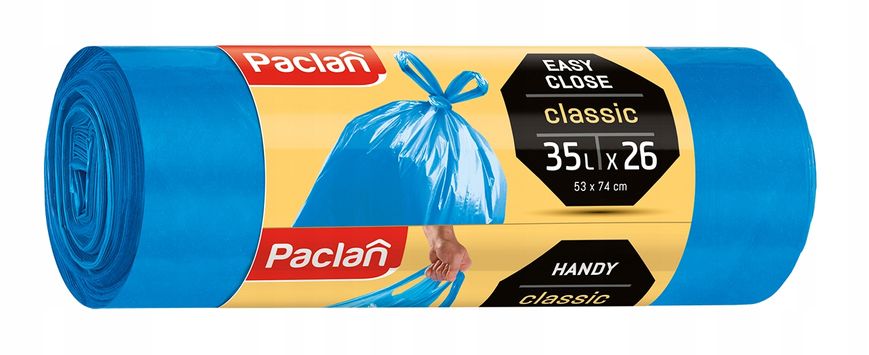 Paclan Мішки для сміття Bunny bags Classic 35 л х 26 шт