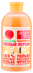Organic Shop Фрукты Шампунь для волос Спелый персик 500мл