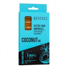 Revuele Кокосовое масло Активный комплекс для волос в ампулах 8*5 мл